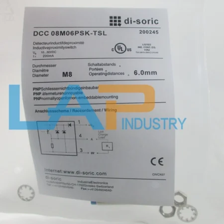 NEW FOR Proximity Sensor DCC 08 M 06 PSK-TSL