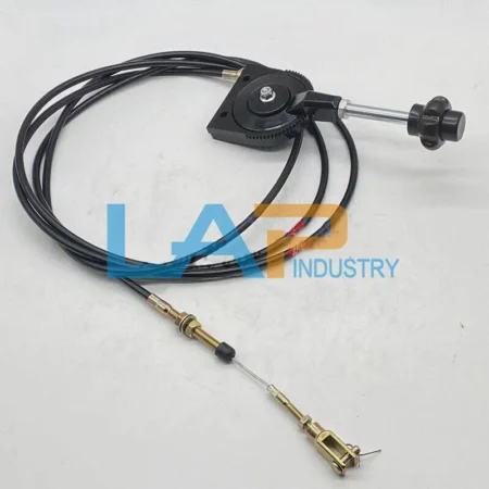 New Throttle Cable for Komatsu Hitachi Kobelco Excavator 1M 3M 5M 8M Black