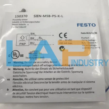 NEW For Proximity Switch SIEN-M5B-PS-K-L 150370