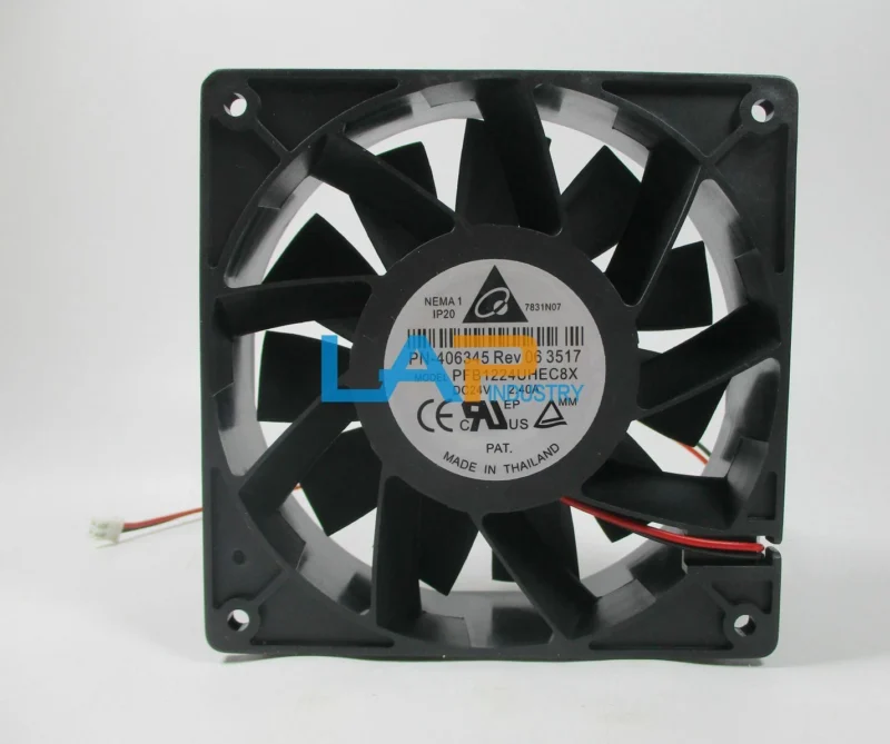 New PFB1224UHEC8X 12038 24V 2.40A High Air Volume Inverter Fan - EDV ...