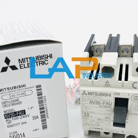 New For Mitsubishi Leakage Circuit Breaker NV30-FAU 3P 5A 15A 30A