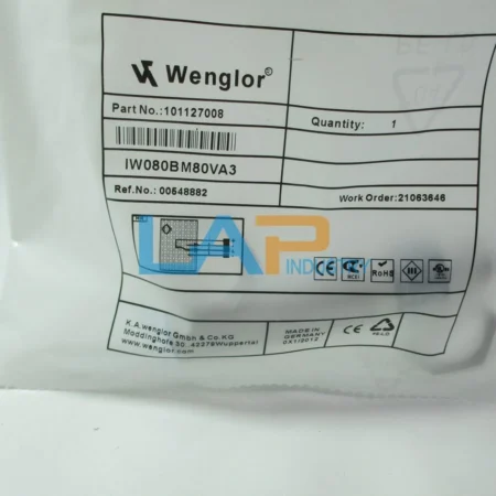 NEW FOR Wenglor Proximity Switch Sensor IW080BM80VA3