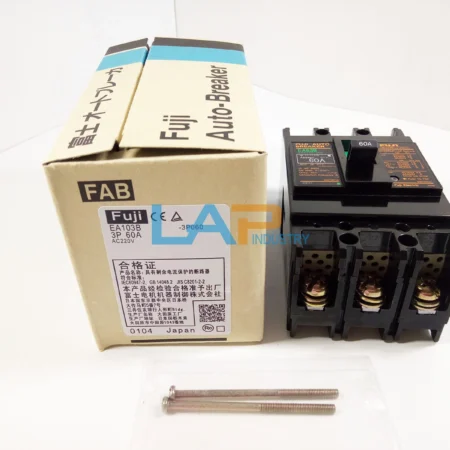 New Circuit breaker EA103B 3P 60A