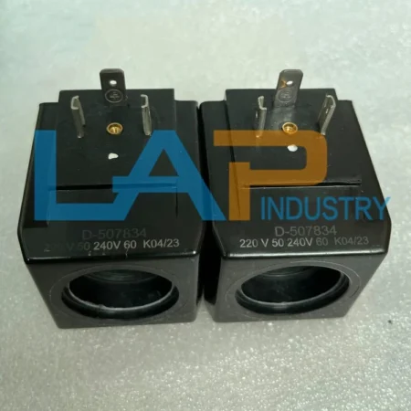 New For Vickers blue square solenoid valve coil 220V 50 240V 60 D-507834