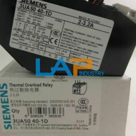 New 3UA5040-1D 2-3.2A 3UA50 40-1D For SIEMENS Thermal Overload Relay
