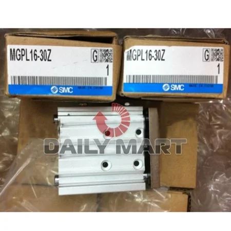 SMC NEW MGPL16-30Z PLC Ball Pushing brg, Compact Guided Cylinder