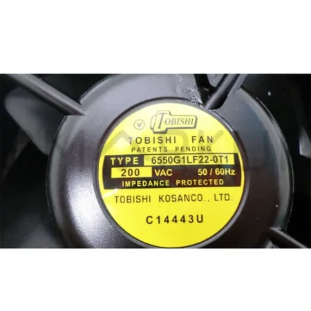 New In Box TOBISHI TYPE 6550G1LF22-0T1 High Temperature Resistant Fan 200V