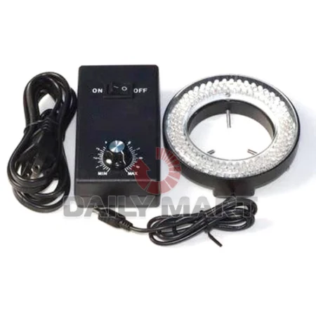 4ZONE 144 LED Microscope Illuminator NIKON SMZ645 SMZ745 SMZ800 SMZ1000 SMZ1500