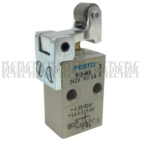 NEW Festo R-3-M5 3629 Roller Lever Valve