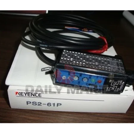 KEYENCE PS2-61P PHOTOELECTRIC SENSOR AMPLIFIER UNIT FIBER OPTIC PLC NEW