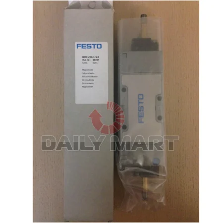 FESTO MFH-5/3G-1/4-B 19787 PNEUMATIC SOLENOID VALVE PLC NEW