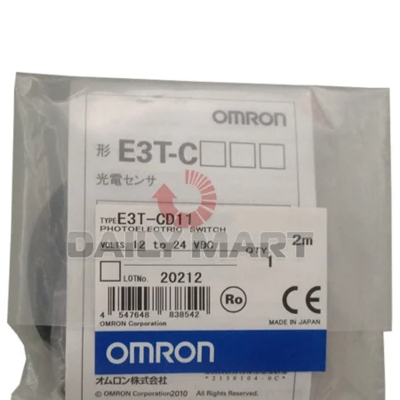 New OMRON Photoelectric Sensor Switch E3T-CD11 E3TCD11 2M