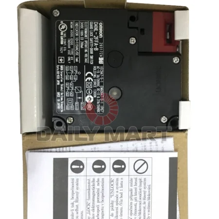 Brand New in Box Omron D4NL-2FFA-B Guard Lock Safety Door Switch