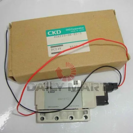 Brand New CKD 4GA210-06-E2-3 Pneumatic Solenoid Valve Switch PLC