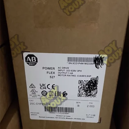 Brand New Allen Bradley 25C-D1P4N114 Free shipping by DHL Free delivery