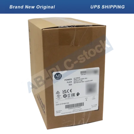 100% New Allen Bradley 25A-D1P4N104 PowerFlex 523 Variable Frequency AC Drive