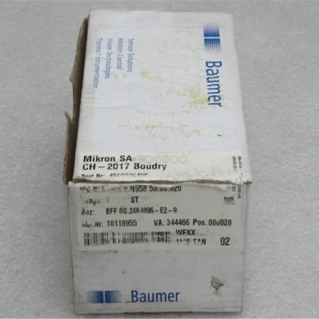 NEW BAUMER BFF 0G.24K4096-E2-9 The Outer Packaging Is Not Too New lv