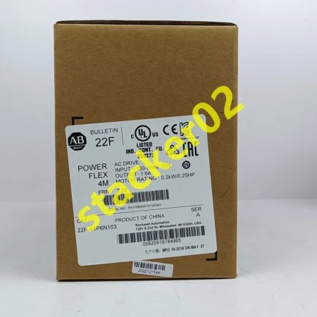 NEW 22F-A1P6N103 AC DRIVE In Stock By FedEx