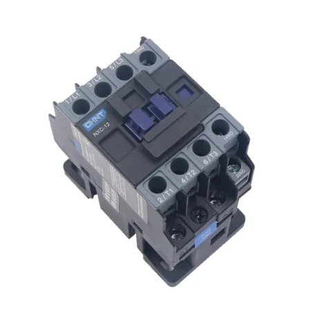 6Amp -225Amp AC Contactor 11kw 3 Pole 24-280 Volt Coil With NO NC Din Rail