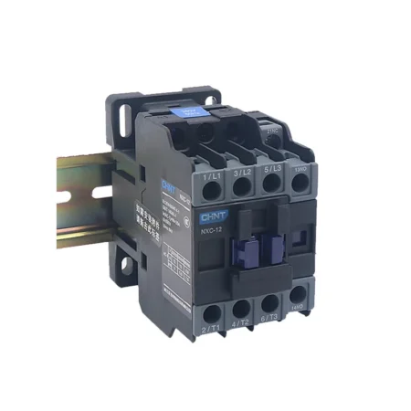 6Amp -225Amp AC Contactor 11kw 3 Pole 24-280 Volt Coil With NO NC Din Rail