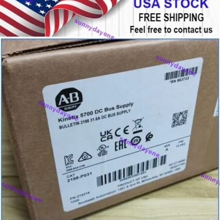 New NEW PLC 2198-P031 Ser B Kinetix 5700 Bus Power Supply 10A