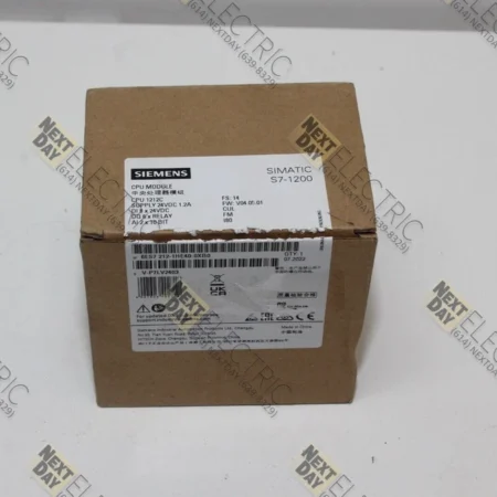 Siemens, 6ES7 212-1HE40-0XB0. PLC CPU Module S7-1200 CPU 1212C