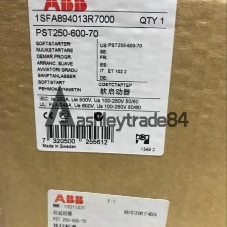 ONE NEW ABB Soft starter 1SFA894013R7000 PST250-600-70