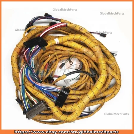 For Caterpillar CAT 320C E320C Excavator Cab External Wiring Harness 186-4605