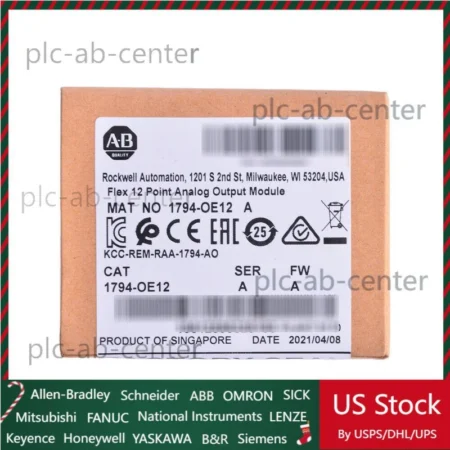 Allen-Bradley 1794-OE12 Flex 12 Point Analog Output Module 1794-OE12