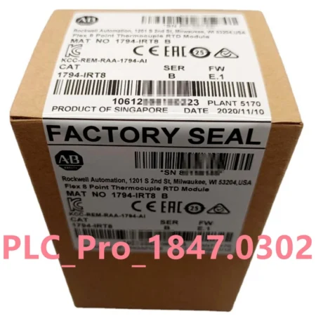 NEW Allen-Bradley 1794-IRT8 Flex 8 Point Thermocouple RTD Module Fast ship