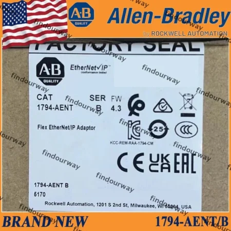 6PCS NEW PLC 1794-AENTB Flex EtherNetIP Adaptor Module For VIP