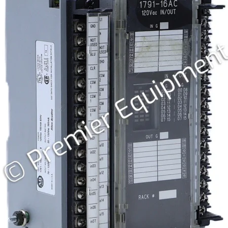 * ALLEN BRADLEY 1791-16AC B BLOCK IO MODULE PLC MODULE
