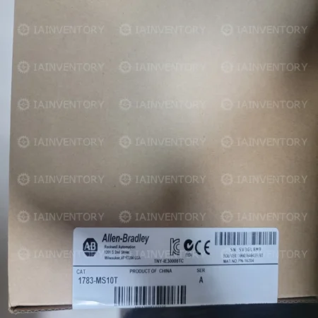 New Sealed Allen-Bradley 1783-MS10T Stratix 8000 Ethernet Switch