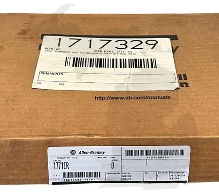 Surplus ALLEN BRADLEY 1771-IR /D PLC-5 RTD ANALOG INPUT MODULE 6-PT 5VDC 1771IR