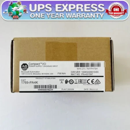 1769-PA4K AB Power Supply Free Tax 1769-PA4K ZGB1