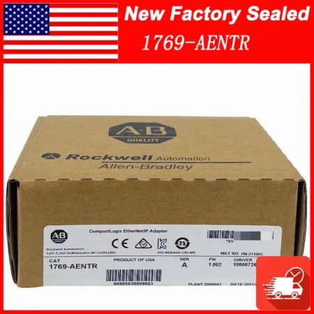New Factory Sealed AB 1769-AENTR A Compactlogix EthernetIP Adapter 1769AENTR