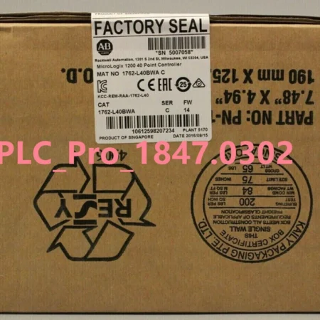 New Allen Bradley 1762-L40BWA C MicroLogix 1200 40 Point Controller