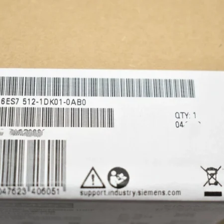 SIEMENS 6ES7512-1DK01-0AB0 CPU Module for PLC Systems