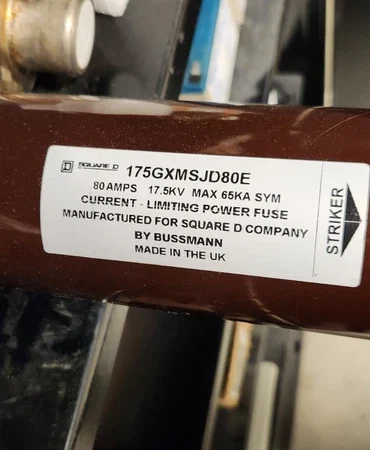Square D 175GXMSJD80E Electrical Fuse Black