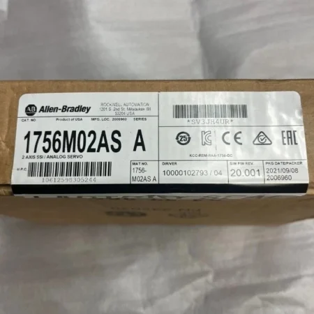 Allen-Bradley 1756-M02AS Analog Servo Module In Stock