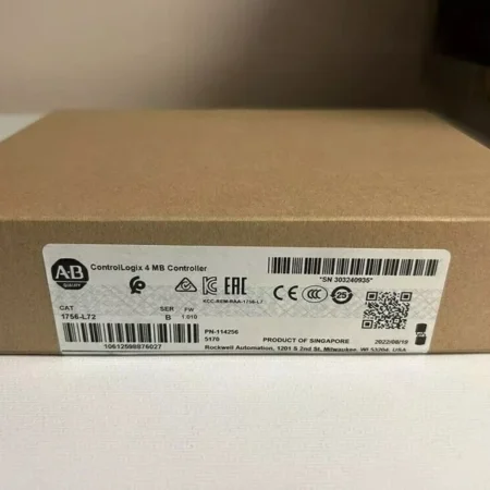 Allen Bradley 1756-L72 B PROCESSOR MODULE