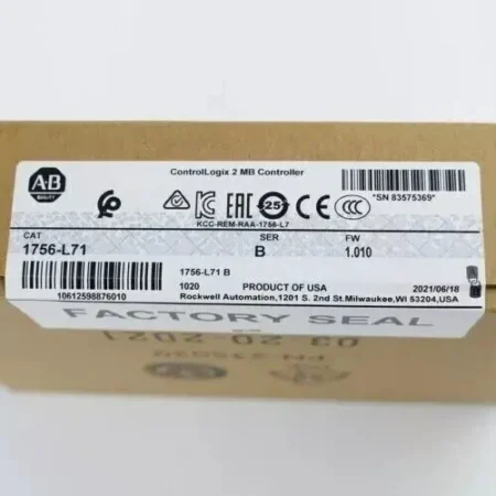 Allen Bradley 1756-L71 2MB Controller