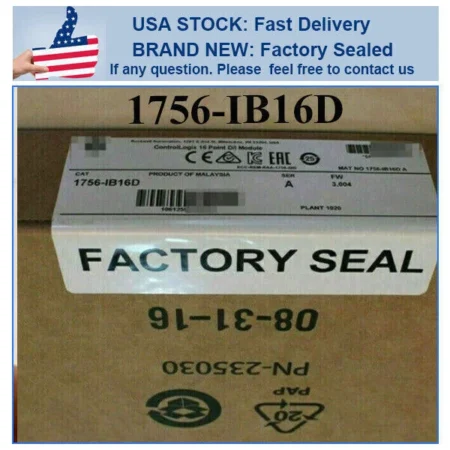 1756-IB16D AB 1756-IB16D A ControlLogix 16 Point Input Module AB PLC US