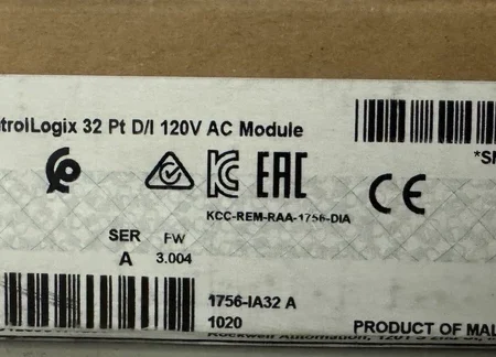 Factory Sealed NEW PLC 1756-IA32 A ControlLogix 32 Point Input Module US