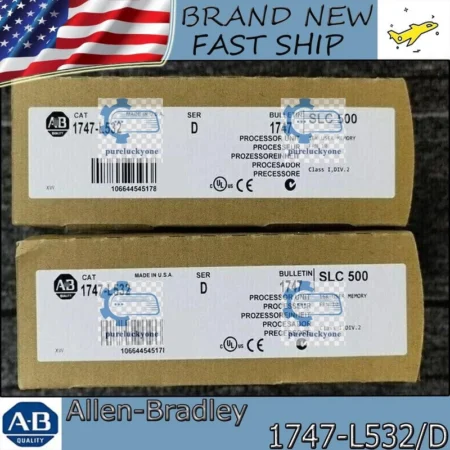 Factory Sealed NEW PLC 1747-L532D SLC 503 16K Controller Free Shipping