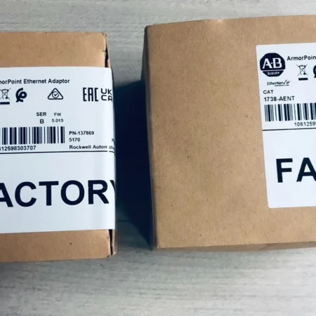 ALLEN BRADLEY 1738-AENT FACTORY SEALED ARMORPOINT ETHERNET ADAPTER 1738AENT