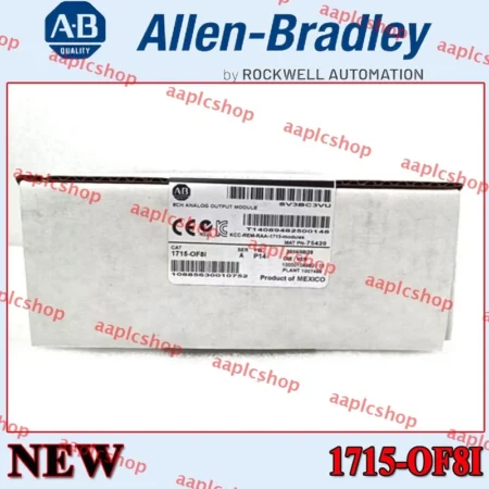 New Sealed NEW PLC 1715-OF8I SER A 8 CHANNEL Analog Output Module PN-75420