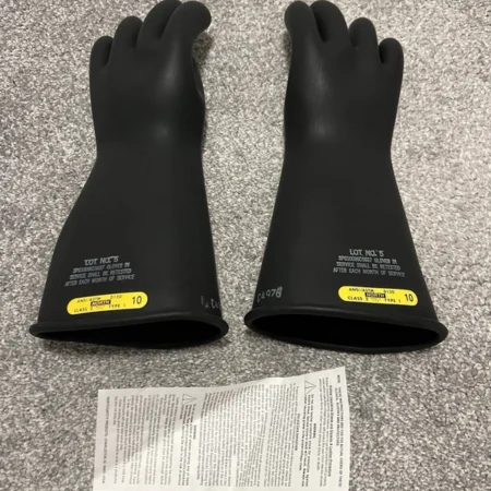 12 Pairs North ANSIASTM D120 Class 2, Type I Lineman Electrical Gloves 17000V