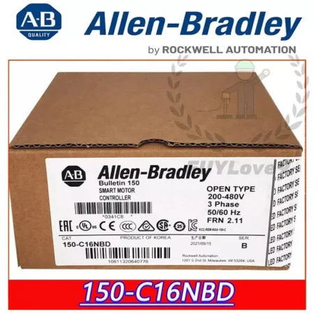 NEW Allen-Bradley 150-C16NBD SER B SMC-3 Smart Motor Controller 150C16NBD