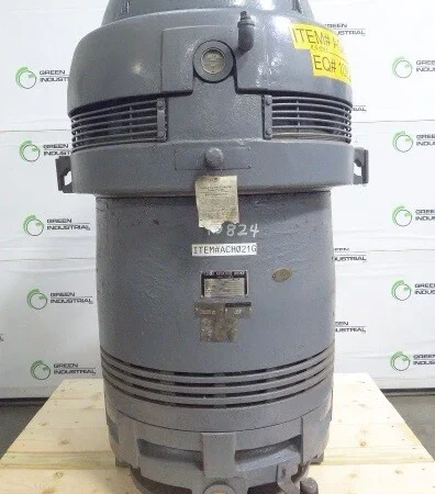 Rebuilt 200 HP US Electrical Hollow Shaft Motor Frame 1507PH 1800 RPM 4160V